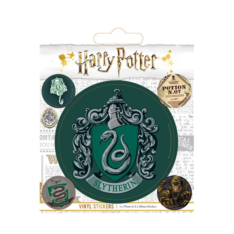 Harry Potter - Slytherin Vinyl Sticker Pack - أكسسوار